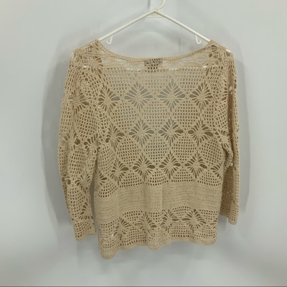 Hamshire studio boho granny core crocheted cardigan S - Picture 2 of 8